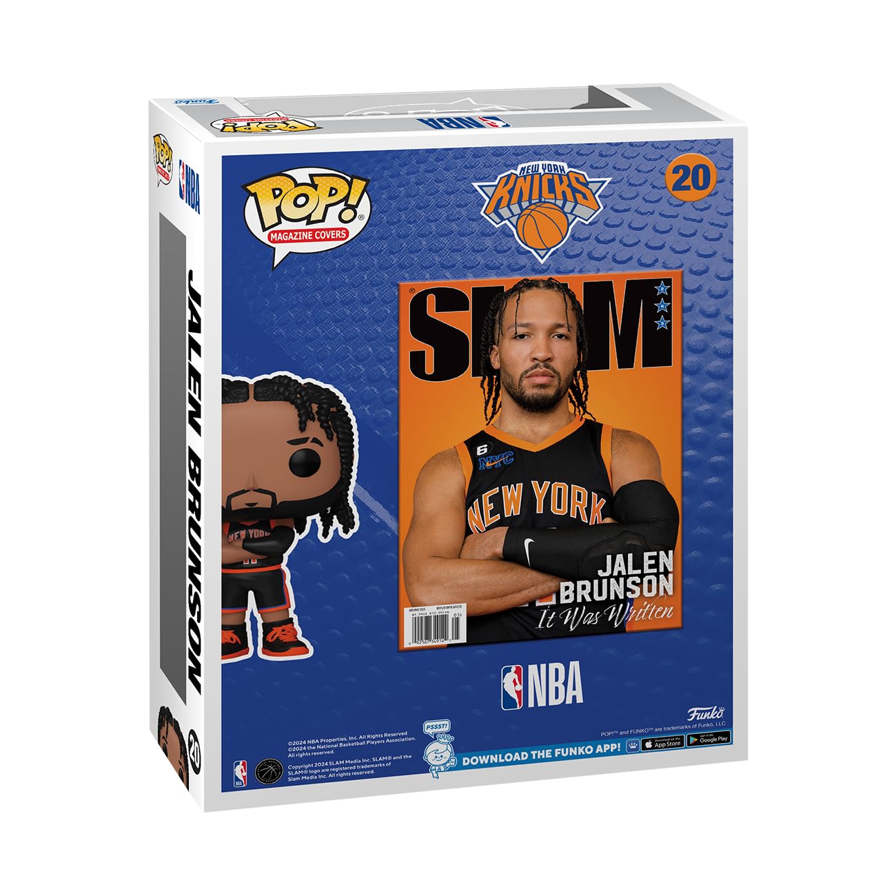 Amazon | NBA ジャレン・ブランソン フィギュア Funko!POP Cover Slam